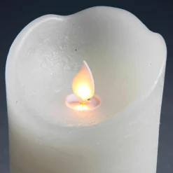 Online DecoWoerner LED-Wachskerze 7,5 X 12,5 Cm weiß