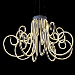 New DecoWoerner Leuchter Aus Neon Lichtschlauch, 41 Cm Lang weiß