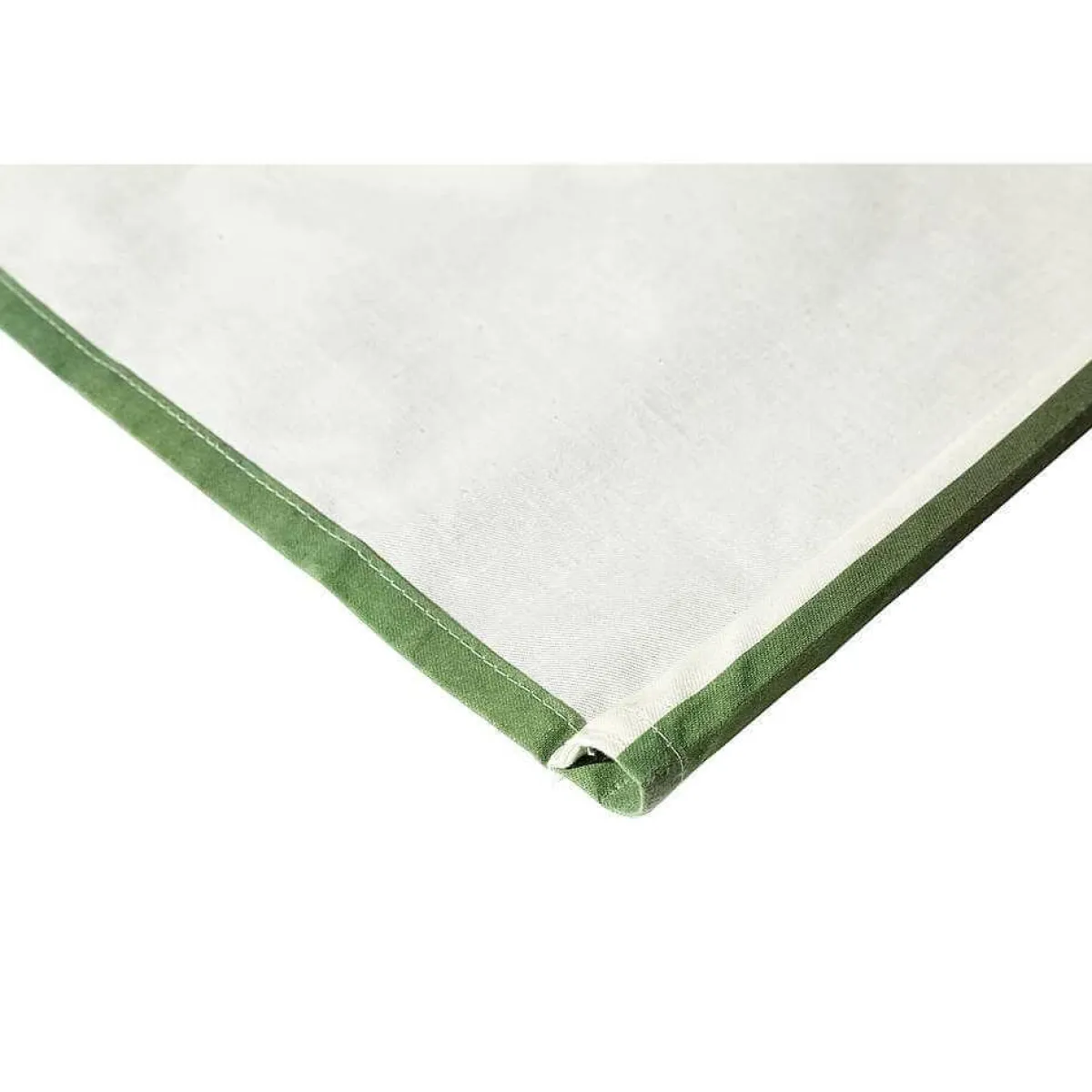 Outlet DecoWoerner Lichtechter Naturfaser-Stoffbanner "Frühlingsgras" Aus Baumwolle 100 X 200 Cm grün