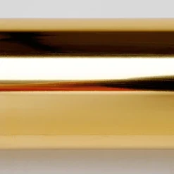 Clearance DecoWoerner Lumifol-Metallicfolie Schwer Entflammbar 10 M, gold