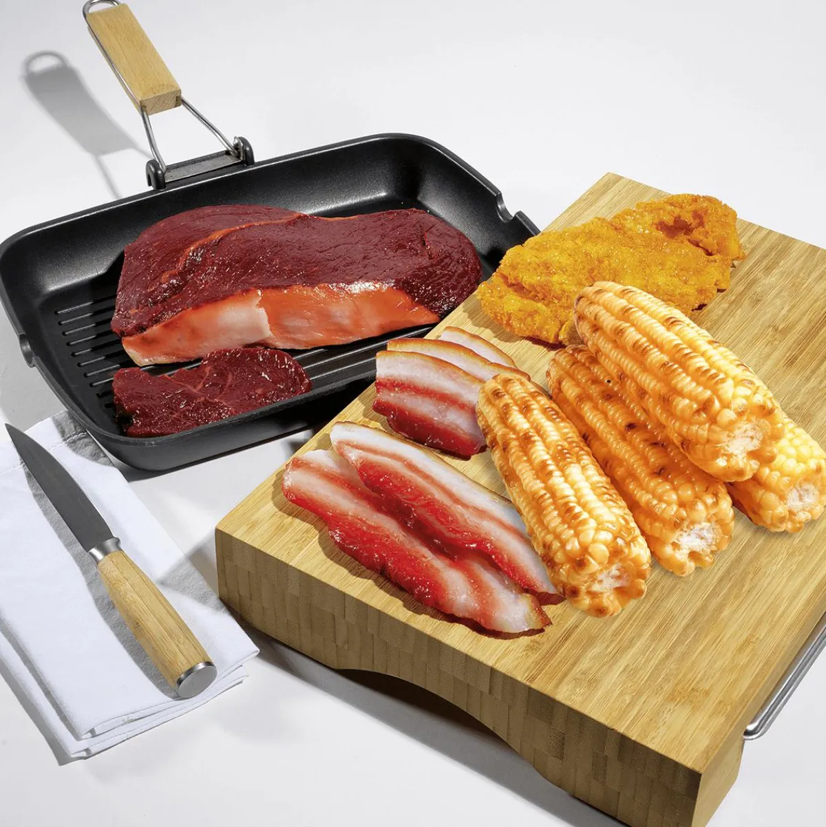 Online DecoWoerner Maiskolben Gegrillt Lebensmittel-Attrappe 25 Cm gelb