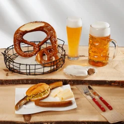 Online DecoWoerner Maßkrug 1 Liter Lebensmittel-Attrappe 20 Cm gelb