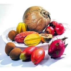 DecoWoerner Mango Zillate Lebensmittel-Attrappe orange