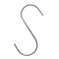 Best DecoWoerner Mehrzweckhaken S-Form, 11 Cm Lang, 10 Stück silber