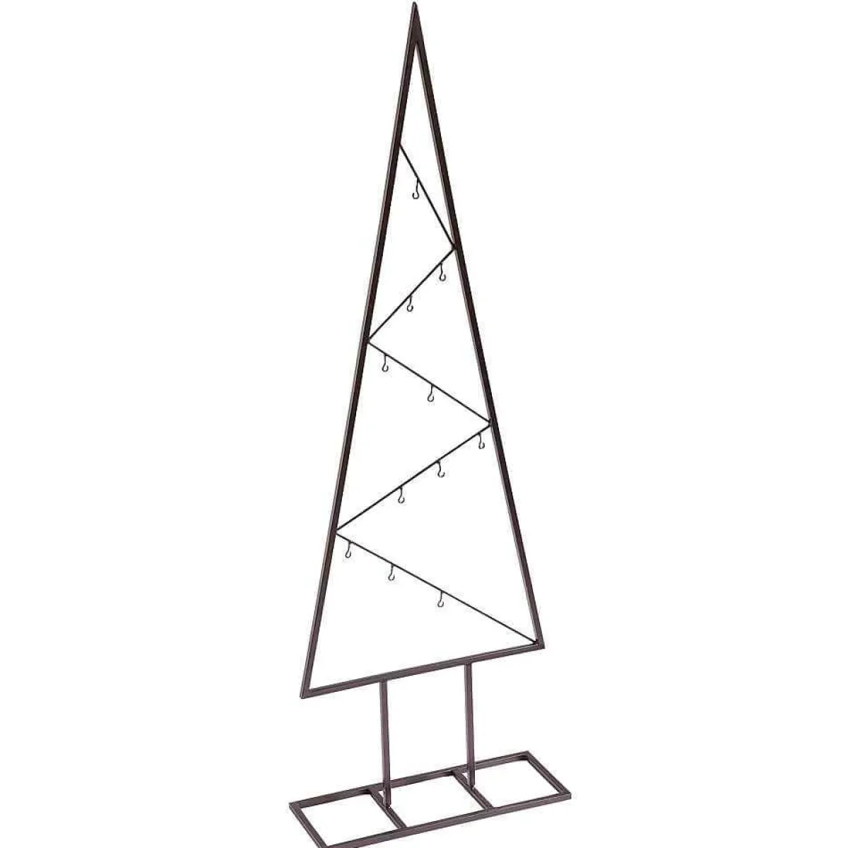 Outlet DecoWoerner Metall-Baum 120 Cm Hoch schwarz