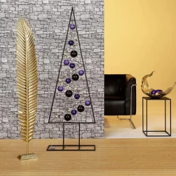 New DecoWoerner Metall-Baum 150 Cm Hoch schwarz
