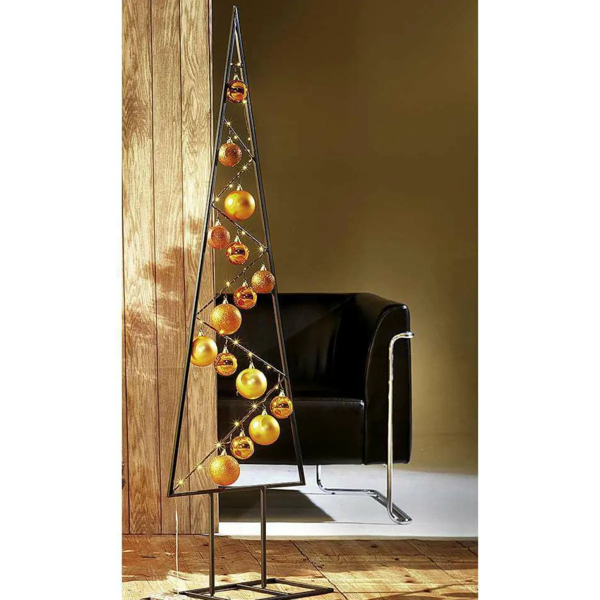 New DecoWoerner Metall-Baum 150 Cm Hoch schwarz