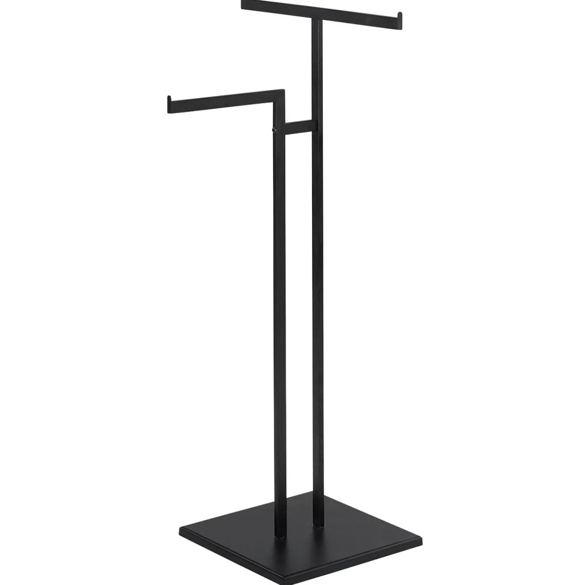 Hot DecoWoerner Metall-Kleiderständer NOVUS, 2-armig, 138 Cm schwarz