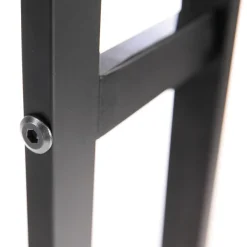 Hot DecoWoerner Metall-Kleiderständer NOVUS, 2-armig, 138 Cm schwarz