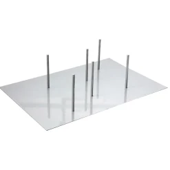 Online DecoWoerner Metallständer 14,5 Cm Hoch silber