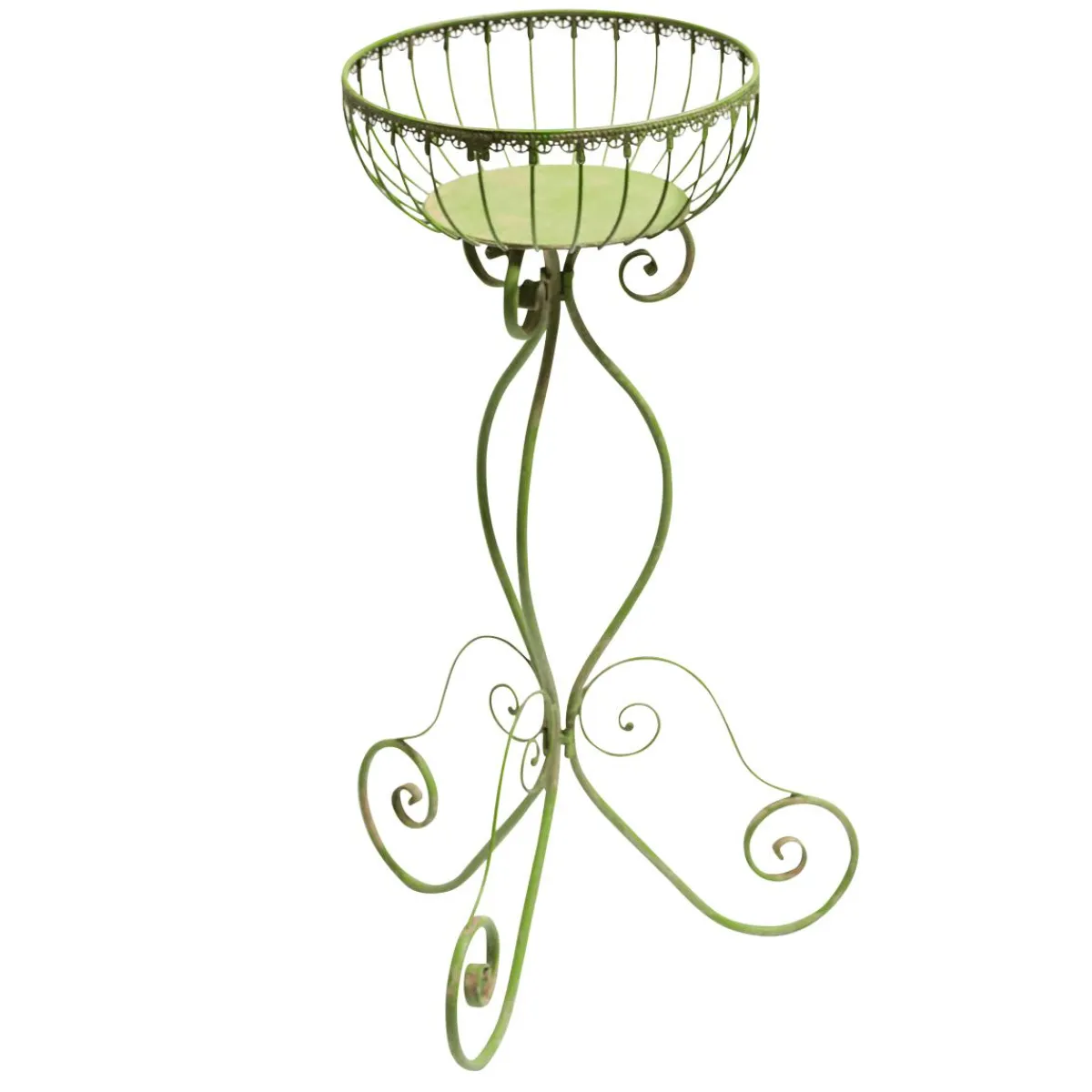 Discount DecoWoerner Metallständer "Vintage" 71 Cm Hoch grün