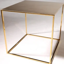 Online DecoWoerner Metall-Tisch 45 X 45 Cm, gold