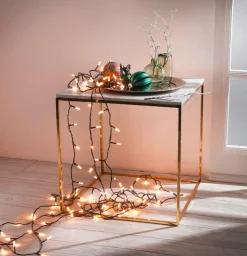 Online DecoWoerner Metall-Tisch 45 X 45 Cm, gold