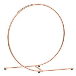 Outlet DecoWoerner Mittelraum-Konfektionsständer Swing 160 Cm Ø, Rosé gold