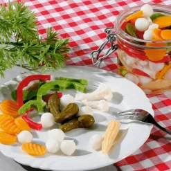 New DecoWoerner Mixed-Pickles Lebensmittel-Attrappe mehrfarbig