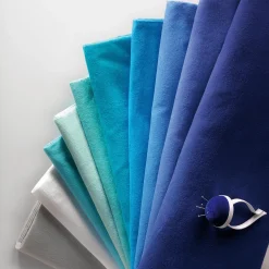 Outlet DecoWoerner Molton, 130 Cm Breit, Dunkel blau