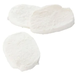Best DecoWoerner Mozzarella Scheiben Lebensmittel-Attrappe, 3 Stück weiß