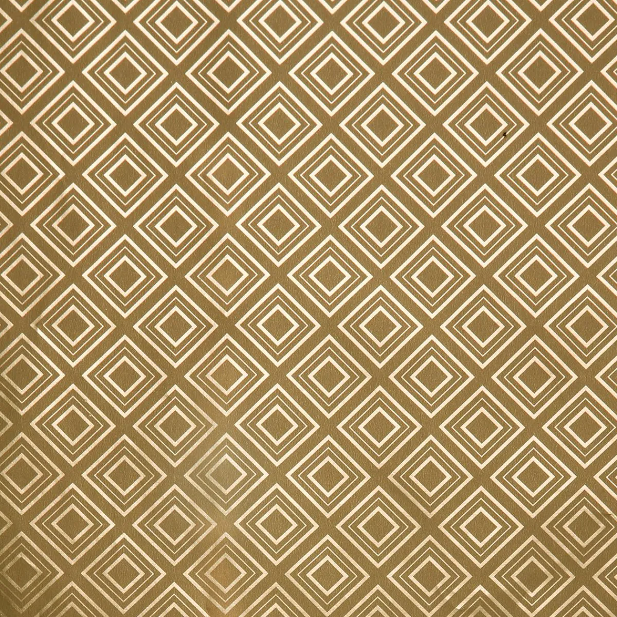 Sale DecoWoerner Nachhaltiges, enes Geschenkpapier Mit Glänzendem Geometrischen Muster – 50 M Geschenkpapier-Rolle gold