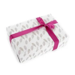 Clearance DecoWoerner Nachhaltiges Kraftpapier Aus Zuckerrüben Mit Federn In Rosé & Gold – 50 M Geschenkpapier-Rolle mehrfarbig