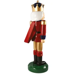 Online DecoWoerner Nussknacker König 185 Cm rot