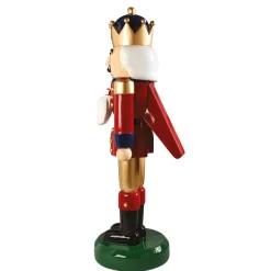 Online DecoWoerner Nussknacker König 185 Cm rot