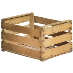 Hot DecoWoerner Obstkiste Original, 50 Cm Lang braun