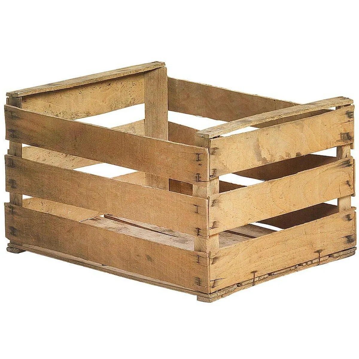 Hot DecoWoerner Obstkiste Original, 50 Cm Lang braun