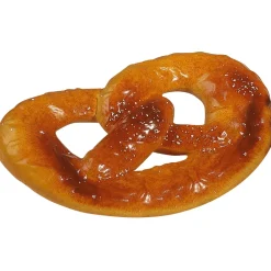 DecoWoerner Oktoberfest-Deko Brezel Attrappe braun