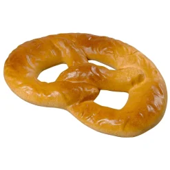 DecoWoerner Oktoberfest-Deko Brezel Attrappe braun