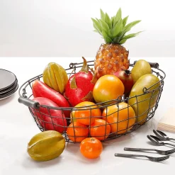 DecoWoerner Lebensmittel-Attrappe, Pack à 3 Stück orange