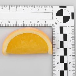 Sale DecoWoerner nviertel Lebensmittel-Attrappe, Pack à 4 Stück orange