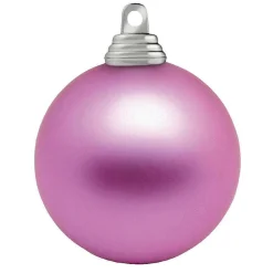 Online DecoWoerner Orchidee, Matte Weihnachtskugeln Aus Schwer Entflammbarem Kunststoff, 6 Cm Ø – 24 Stück rosa