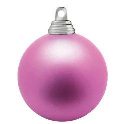Online DecoWoerner Orchidee, Matte Weihnachtskugeln Aus Schwer Entflammbarem Kunststoff, 6 Cm Ø – 24 Stück rosa