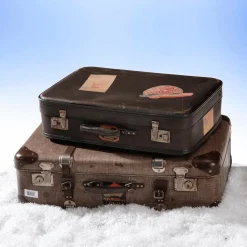 New DecoWoerner Original Nostalgie Koffer braun