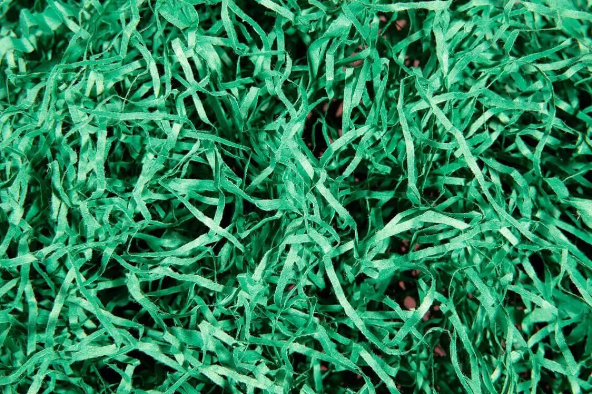 New DecoWoerner Ostergras, 50 G grün