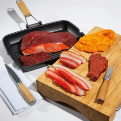 Outlet DecoWoerner Paniertes Schnitzel Lebensmittel-Attrappe 15 Cm gelb