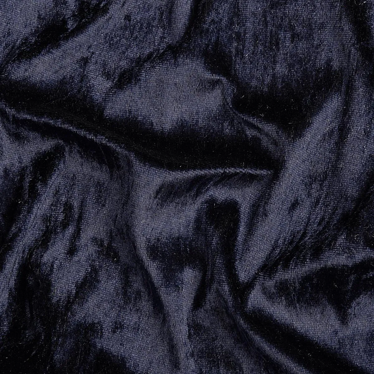 New DecoWoerner Pannesamt 150 Cm Breit, blau