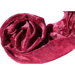 Outlet DecoWoerner Pannesamt 150 Cm Breit, Bordeaux rot