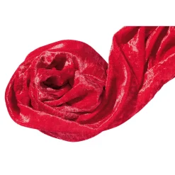 New DecoWoerner Pannesamt 150 Cm Breit, rot