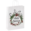 Outlet DecoWoerner Papier Tragetasche Weihnachtsbeeren 35 X 26 X 12 Cm