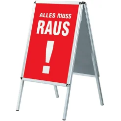 Hot DecoWoerner Papierposter "Alles Muss Raus" A1 mehrfarbig