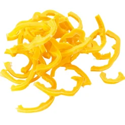 Online DecoWoerner Paprika-Streifen Lebensmittel-Attrappe, 100 G gelb