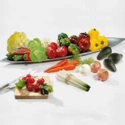 Clearance DecoWoerner Pepperonis Lebensmittelattrappen grün
