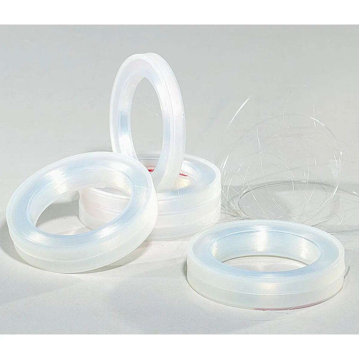 DecoWoerner Perlonfaden 100 M, 25 Kg Reißkraft transparent