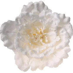 Sale DecoWoerner Pfingstrosenblüte XL 65 Cm Ø, weiß