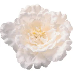 Sale DecoWoerner Pfingstrosenblüte XL 65 Cm Ø, weiß