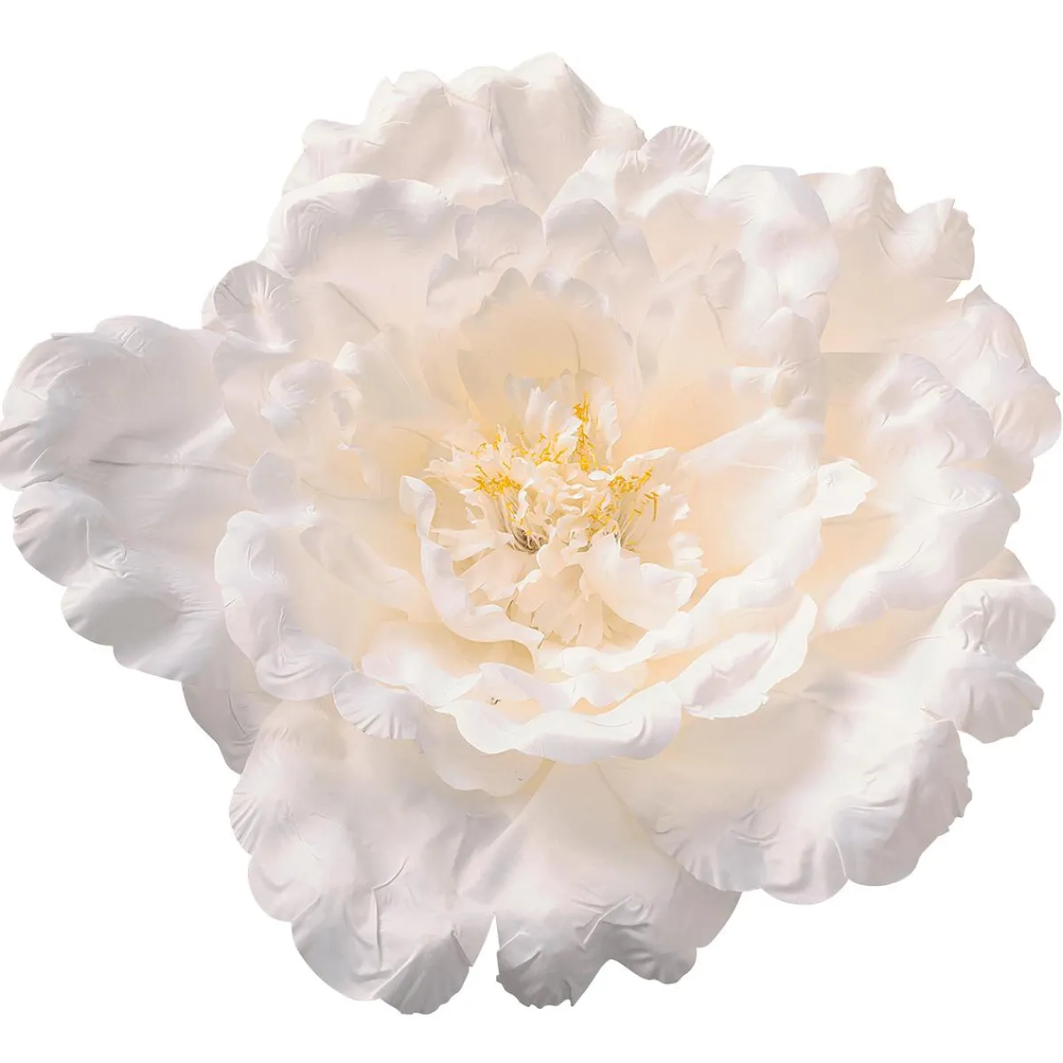 Sale DecoWoerner Pfingstrosenblüte XL 65 Cm Ø, weiß