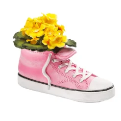 DecoWoerner Pflanzentopf Im Turnschuhdesign 27 Cm rosa