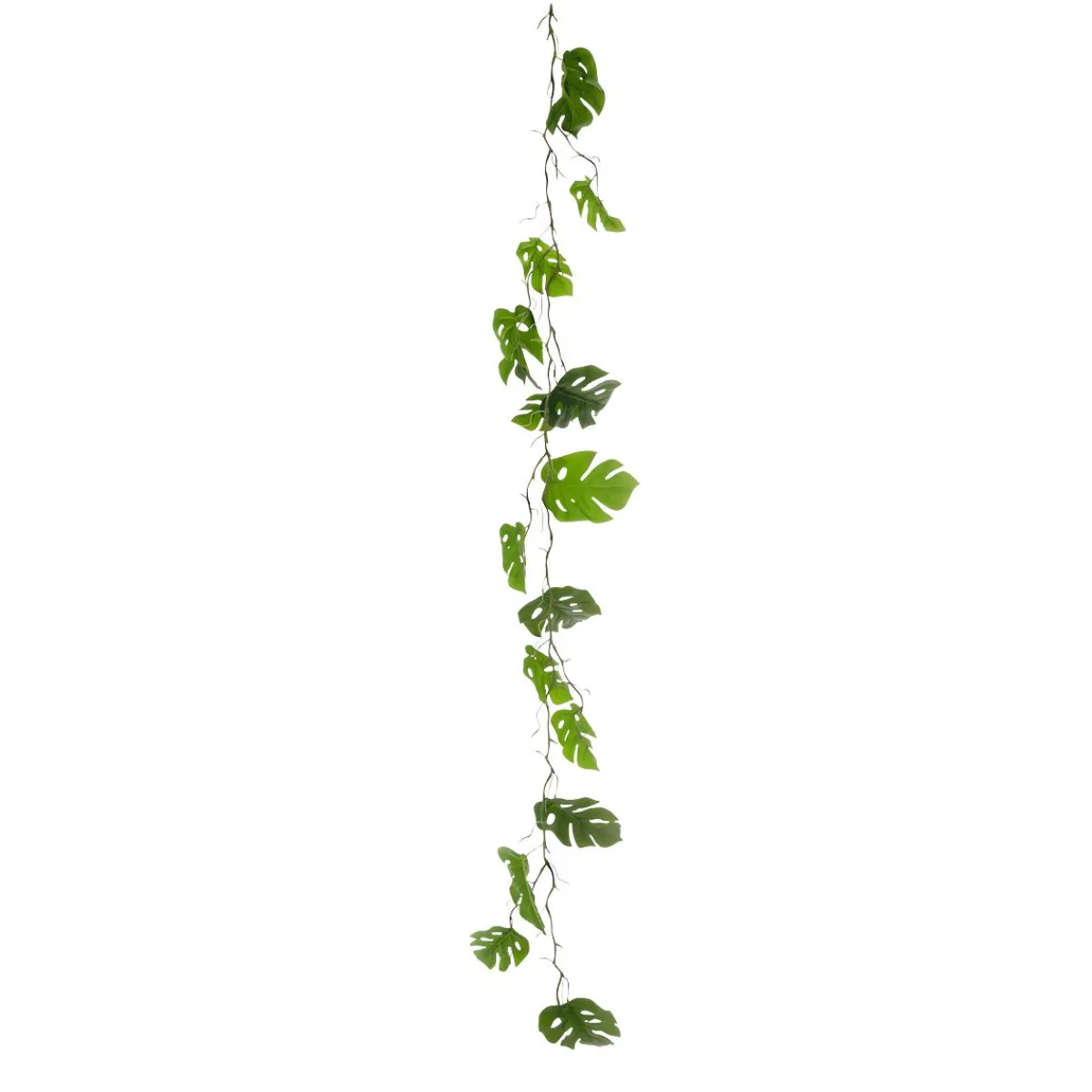 Discount DecoWoerner Philodendron Kunstpflanzengirlande 140 Cm grün