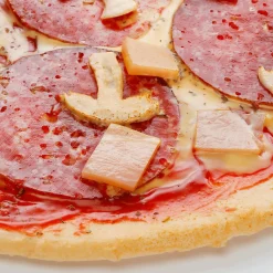 Outlet DecoWoerner Pizza Speciale Mit Salami, Schinken Und Champignons 25 Cm Ø rot
